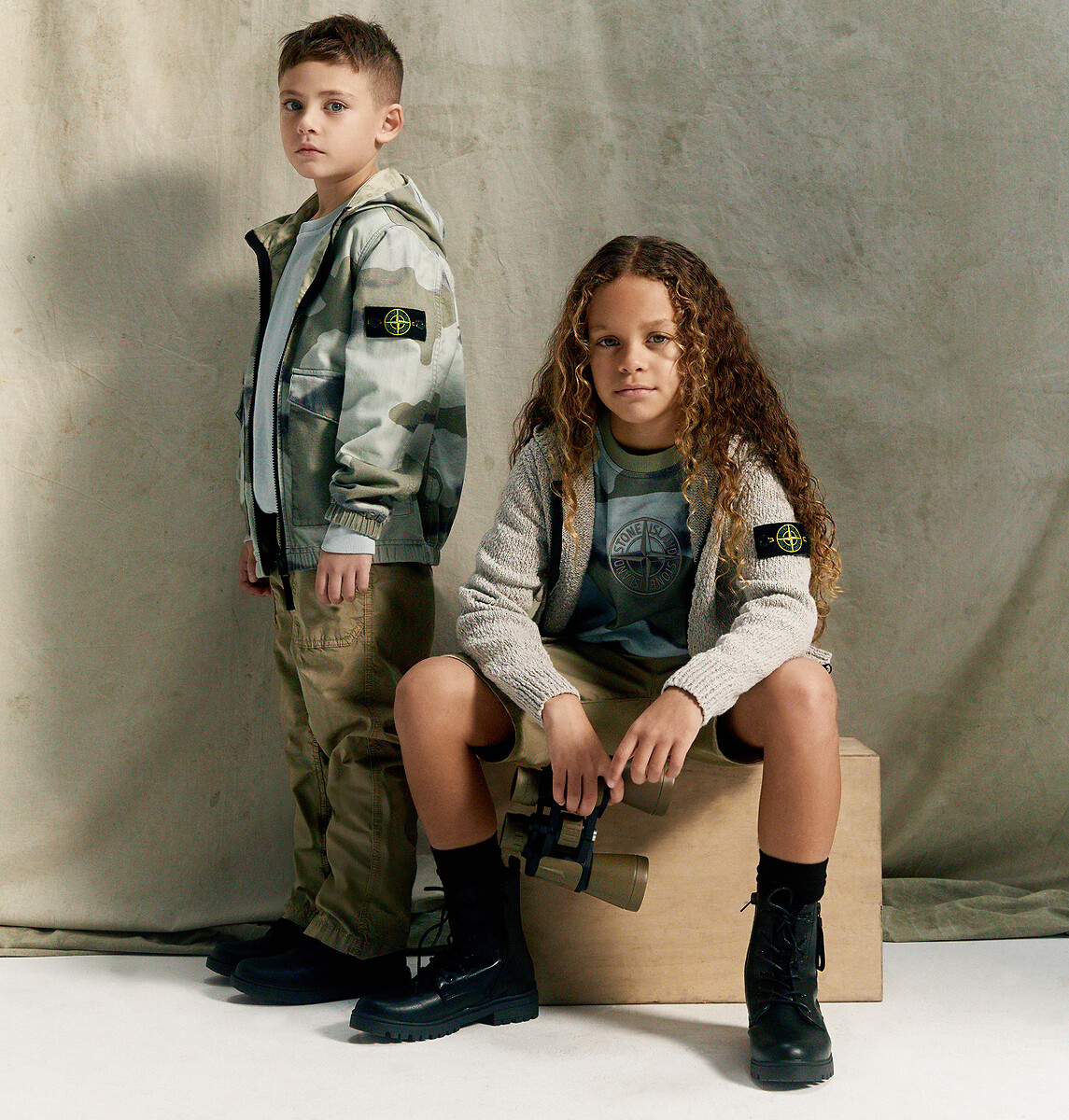 Stone Island Junior: function and style for boys