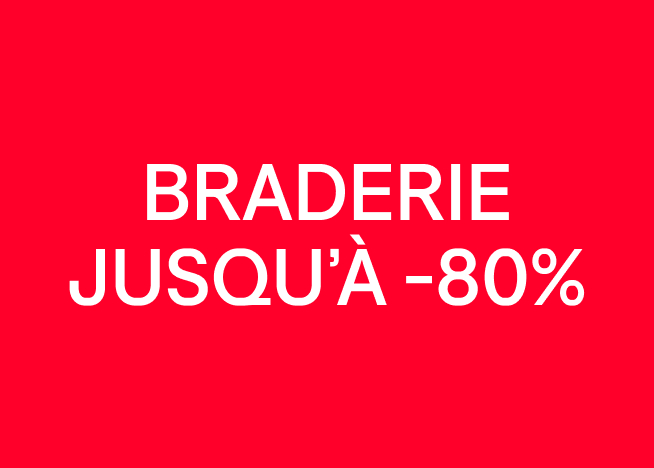 Braderie: jusqu'à -80% sur Bongénie Outlet