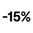 15% off selected items with the code NEWNESS15